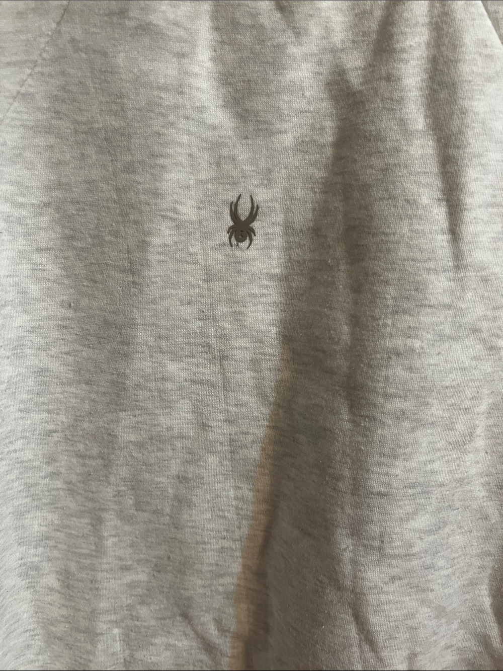 Spyder Light Gray Crewneck Sweatshirt - Picture 2 of 5